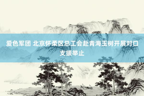 爱色军团 北京怀柔区总工会赴青海玉树开展对口支援举止